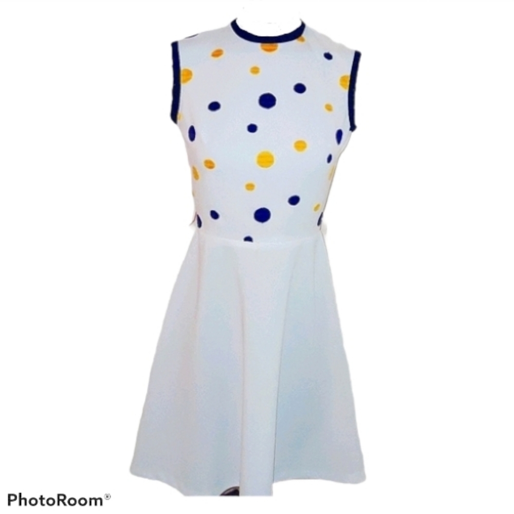 Vintage Bleeker Street summer midi A line dress
